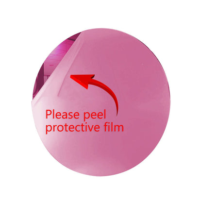 50 Pack Round Shaped Mirror Acrylic Pieces for Arts and Crafts