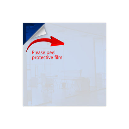 50 Pack Square Shaped Mirror Acrylic Pieces for Arts and Crafts