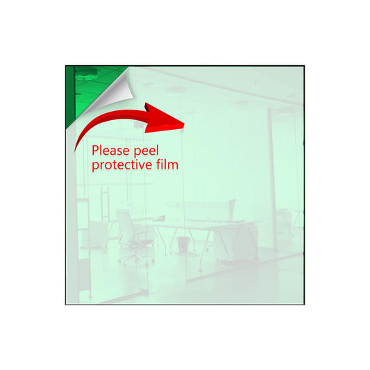 Light Green Square Shaped Mirror Acrylic Pieces for Arts and Crafts