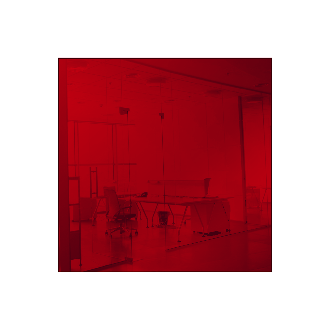 24" x 24" Acrylic Mirror Sheet with Adhesive Back