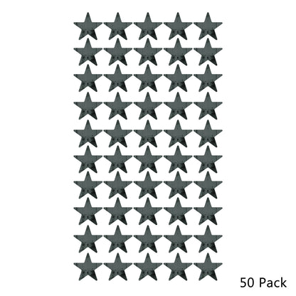 50 Pack Star Shaped Mirror Acrylic Pieces for Arts and Crafts