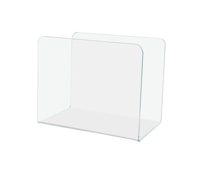 Napkin Holder Upright Tabletop Stand Thick Clear Acrylic