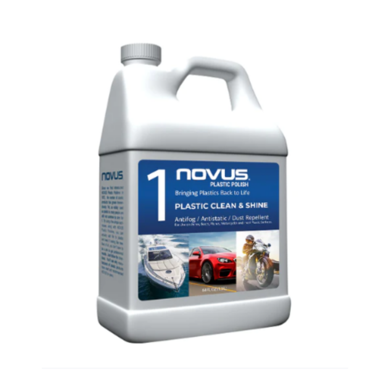 NOVUS 1: Clean & Shine 64 oz. Bottle of Plastic Polish