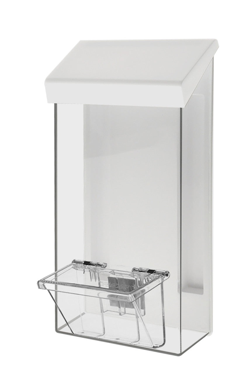 4"W x 9"H Magnetic Outdoor Trifold Brochure Box with Card Holder