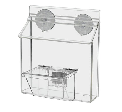 6"W x 4"H Suction Cup Outdoor Postcard Holder with Card Box