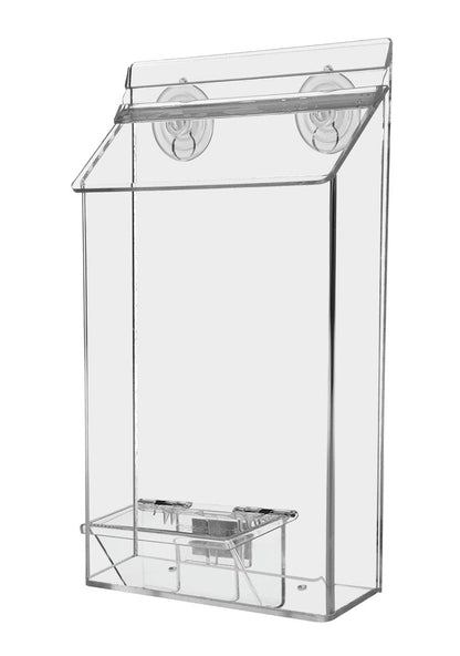 6"W x 9"H Suction Cup Outdoor Bifold Holder with Card Box