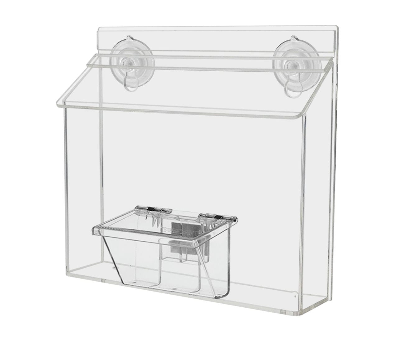 9"W x 6"H Suction Cup Outdoor Booklet Holder with Card Box