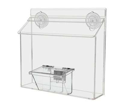 9"W x 6"H Suction Cup Outdoor Booklet Holder with Card Box