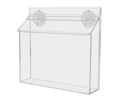 9"W x 6"H Suction Cup Outdoor Booklet Holder Window Mount