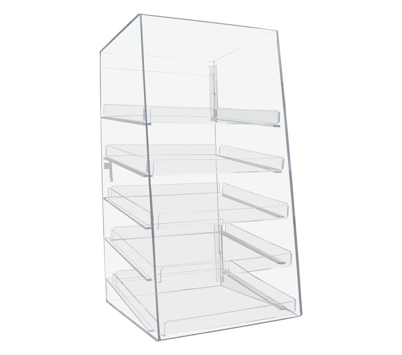 12.25" x 14.25" x 23.75" Bakery Pastry Display Cabinet with 5 Trays