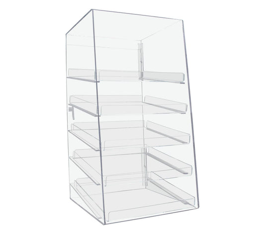 12.25" x 14.25" x 23.75" Bakery Pastry Display Cabinet with 5 Trays