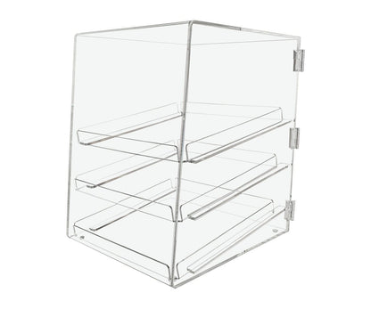 12.75" x 14.75" x 16.75" Bakery Pastry Display Case with 3 Trays