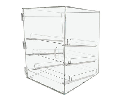 12.75" x 14.75" x 16.75" Bakery Pastry Display Case with 3 Trays