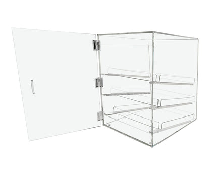 12.75" x 14.75" x 16.75" Bakery Pastry Display Case with 3 Trays