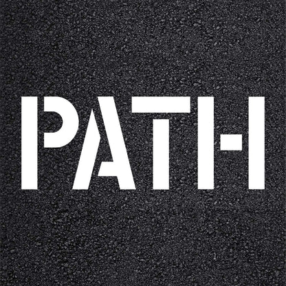 PATH Stencil for Bike Ways and Lanes