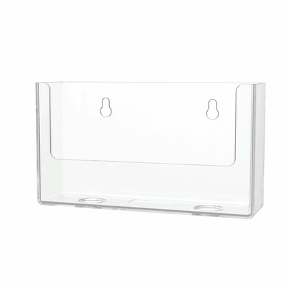 6"W Postcard Literature Holder Wall or Countertop Display