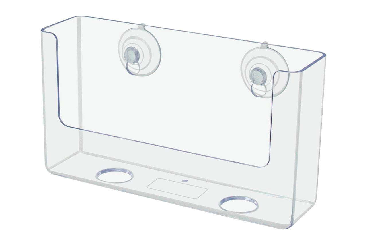 Suction Cup 6"W Postcard Holder Window Mount Display