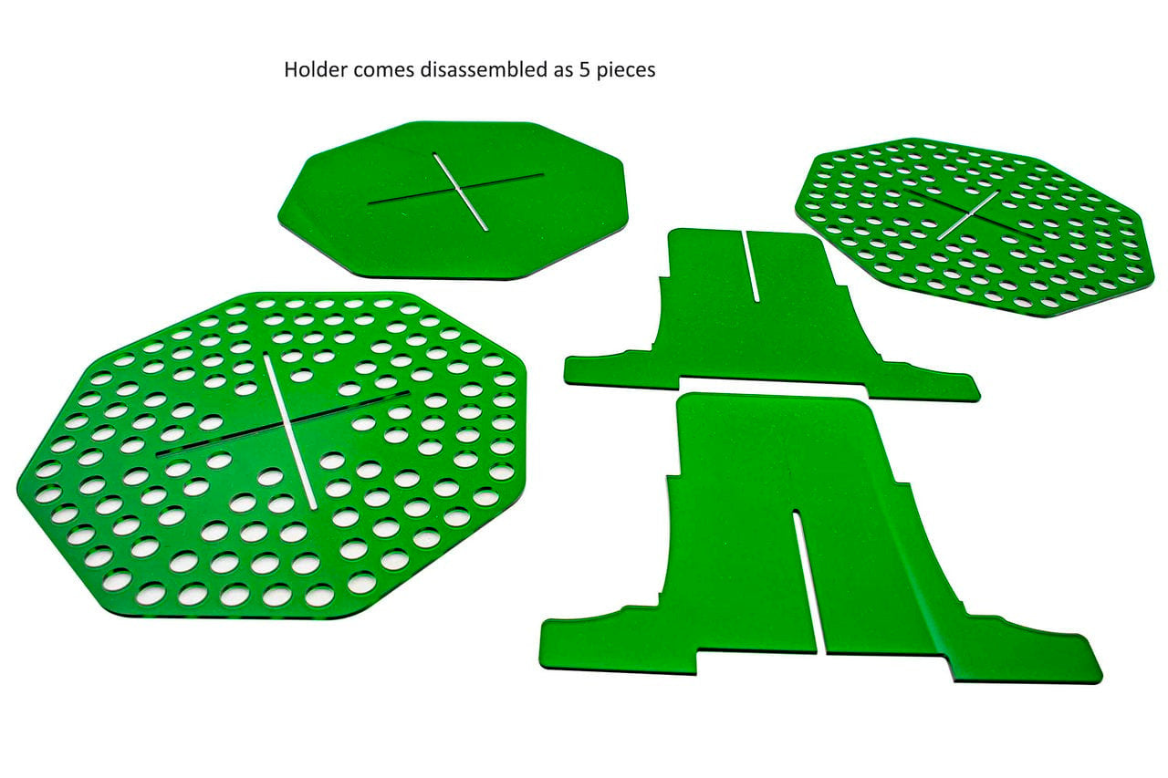 Pen or Brushes Organizer with Handle Marker 120 Slot