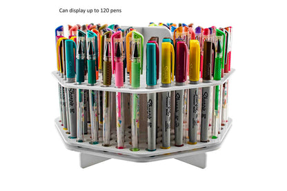 Pen or Brushes Organizer with Handle Marker 120 Slot