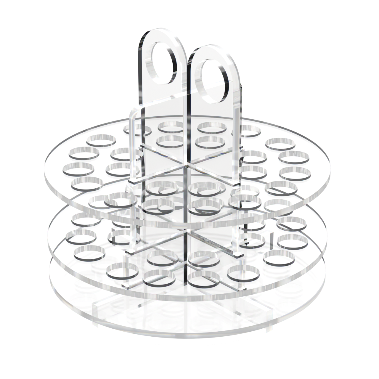 24 Slot Pen Holder Desktop Marker Paintbrush Organizer