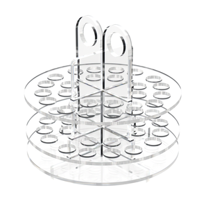 24 Slot Pen Holder Desktop Marker Paintbrush Organizer