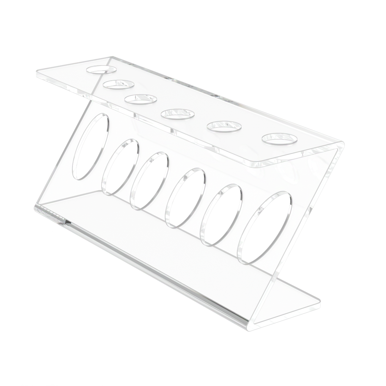 6 Slot Beaded Pen Organizer Beauty and Art Supply Holder