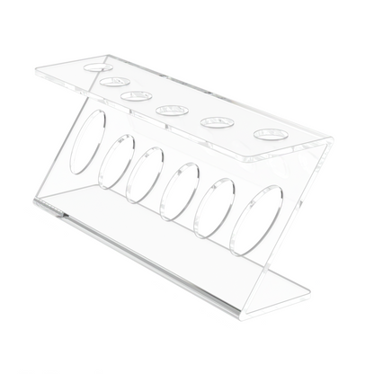 6 Slot Beaded Pen Organizer Beauty and Art Supply Holder