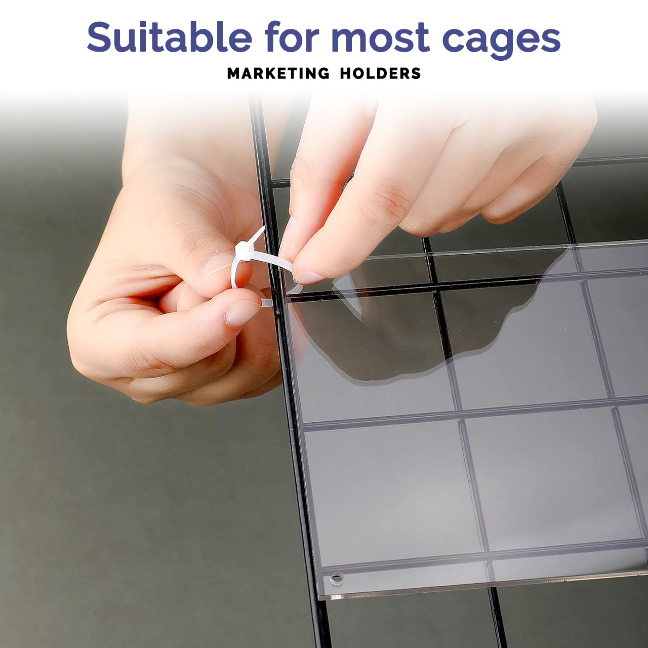 14"W x 4.5"H Pet Cage Plastic Protective Siding Habitat Sheets