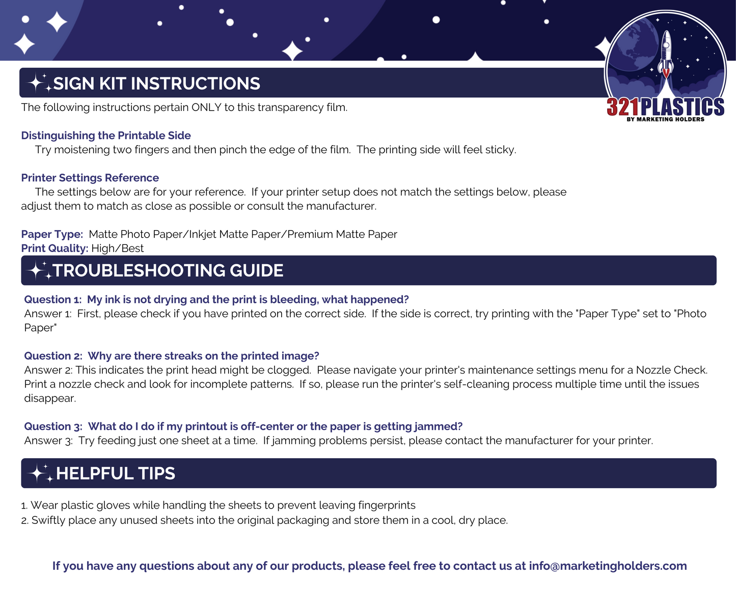 36" x 36" Wall Sign Holder Floating Graphic Poster Display