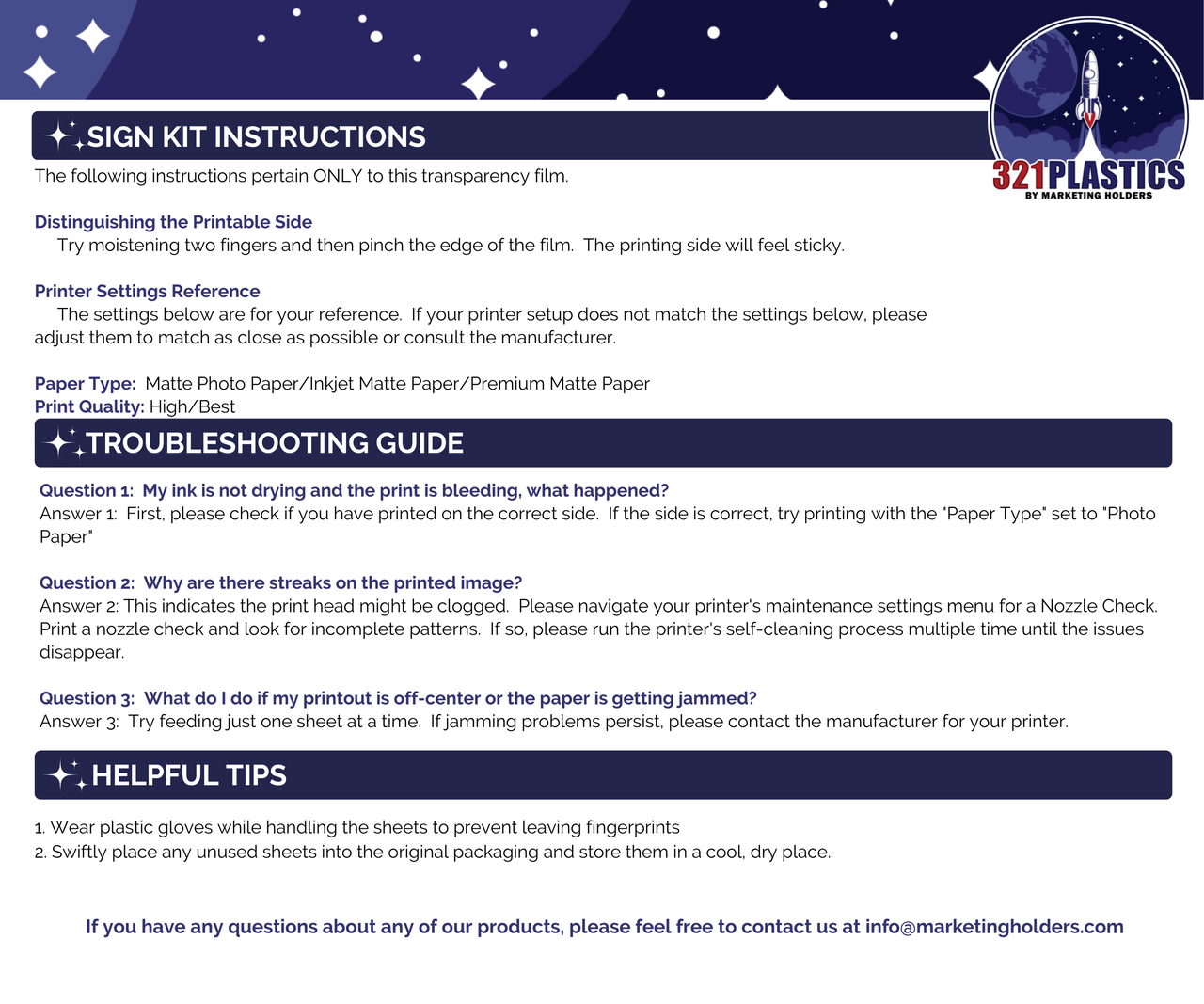 8.5" X 11" Wall Sign Holder Euro Style With Stainless Standoffs