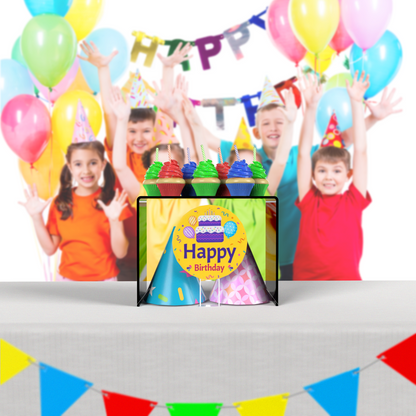 10.5" x 6" Riser Display Stand Acrylic Retail Black .118 Thick