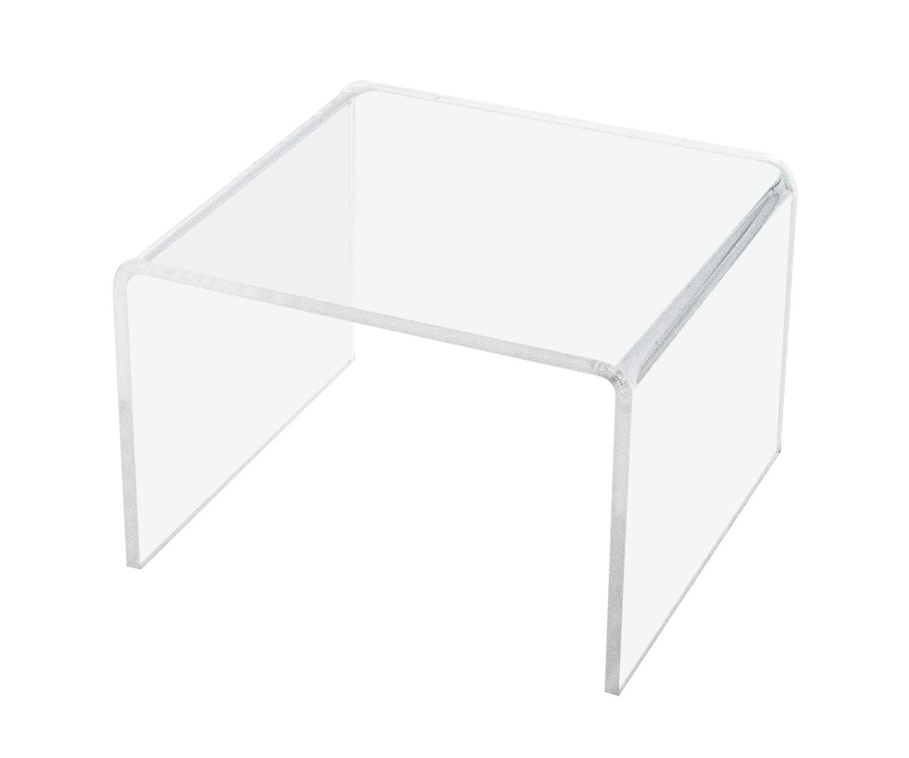 Acrylic Display Riser 6" x 4" Showcase Retail Stand