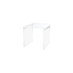 2" Square Riser Display Stand Acrylic Jewelry and Coin Pedestal