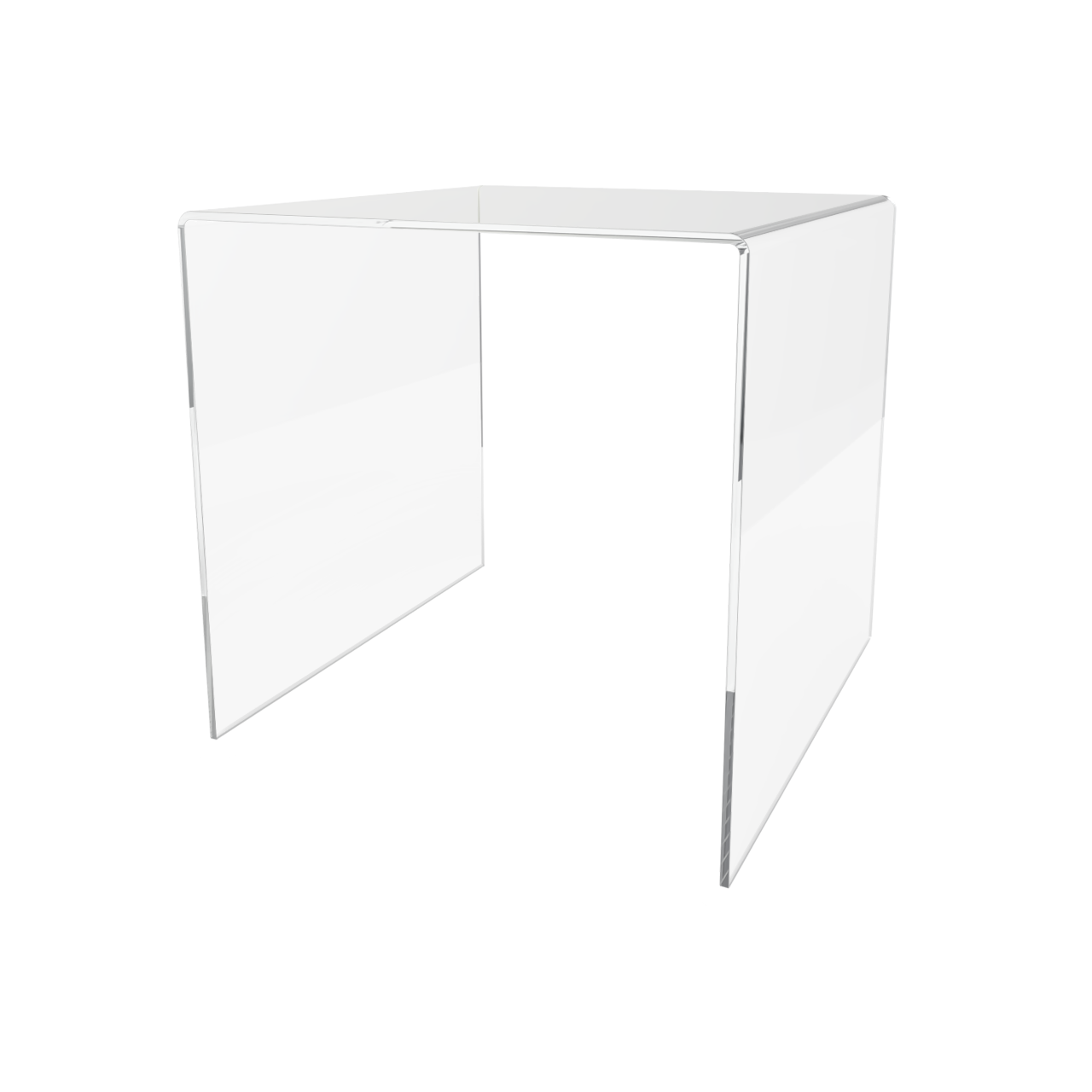 8" Square Riser Retail Showcase Display Platform Acrylic Table
