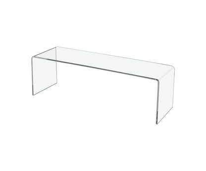 3 Piece Clear Acrylic Long Risers 3" 6" 9" Display Pedestal Stands