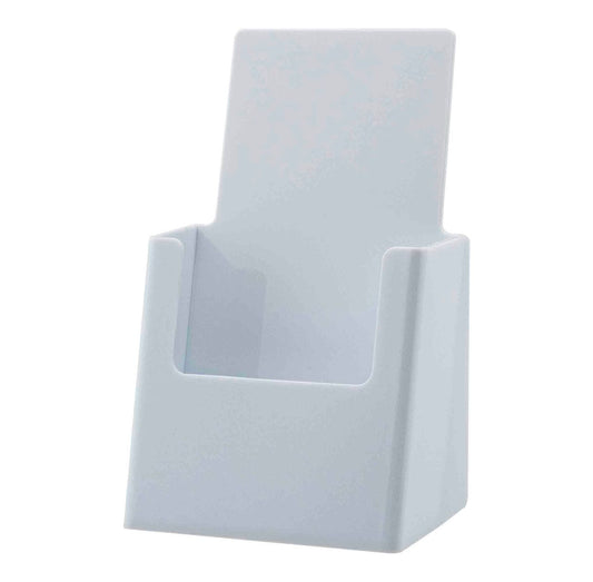 4"W Trifold Brochure Holder Freestanding Slanted Display