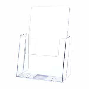 5.5"W Bifold Brochure Holder Countertop Booklet Display Stand