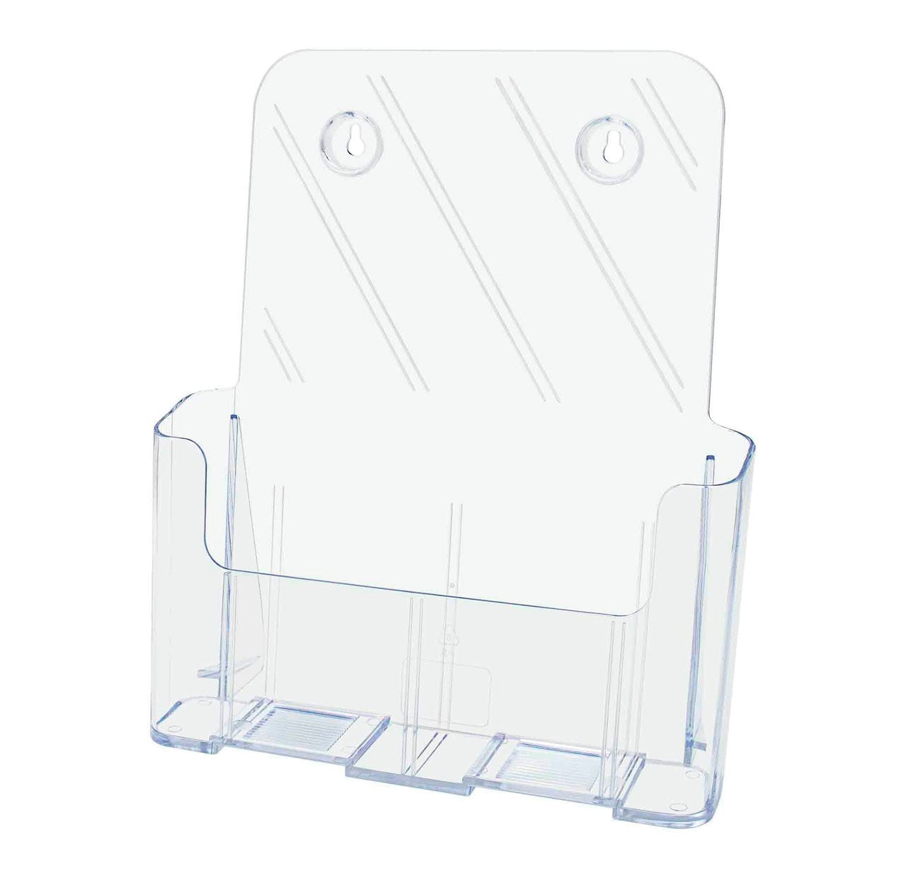 8.5"W Magazine Holder Organizer with Divider for Trifold Display