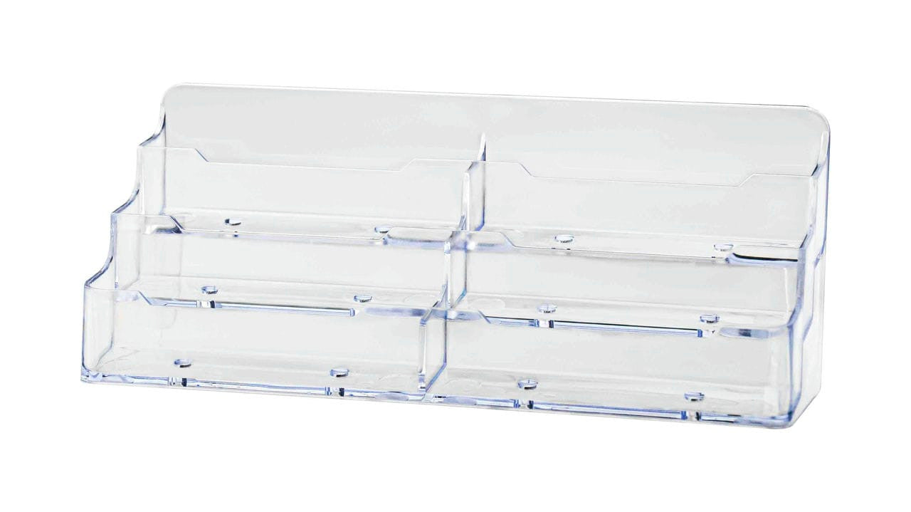 6 Pocket Business or Gift Card Holder Tiered Display