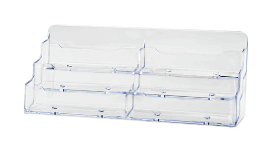 6 Pocket Business or Gift Card Holder Tiered Display