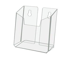 4"W Vertical Postcard Organizer Brochure Holder