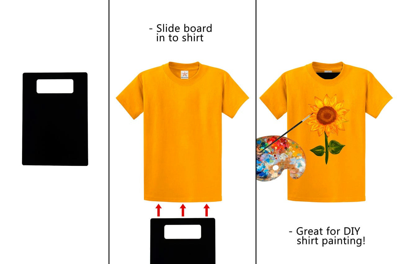 11.5"W x 23"H Shirt Folding Boards Acrylic Folding Tile Laundry