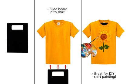 8.5"W x 12"H Shirt Folding Boards Acrylic Organizer Laundry