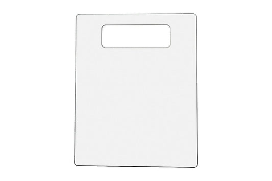 8.5"W x 12"H Shirt Folding Boards Acrylic Organizer Laundry