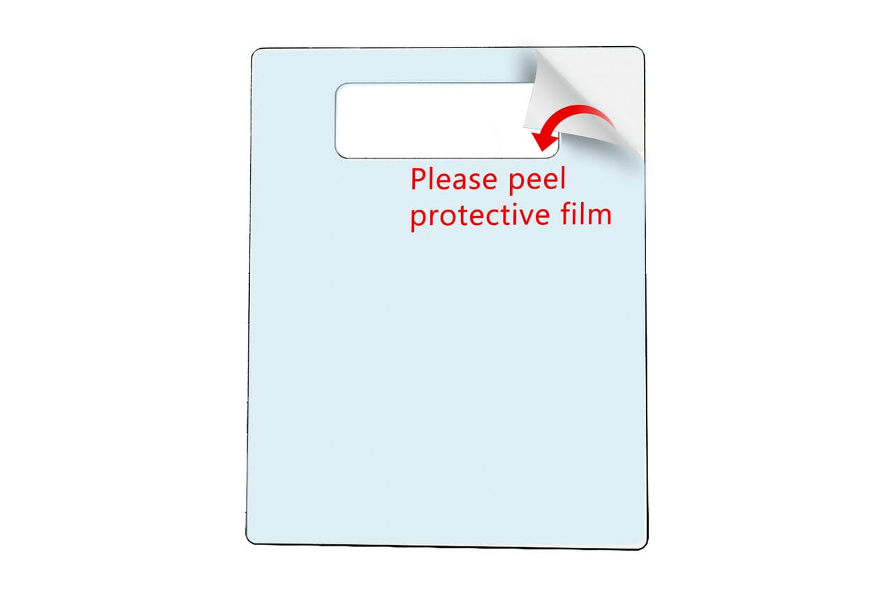 9.5"W x 14"H Large Shirt Folding Boards Tile Neat Laundry