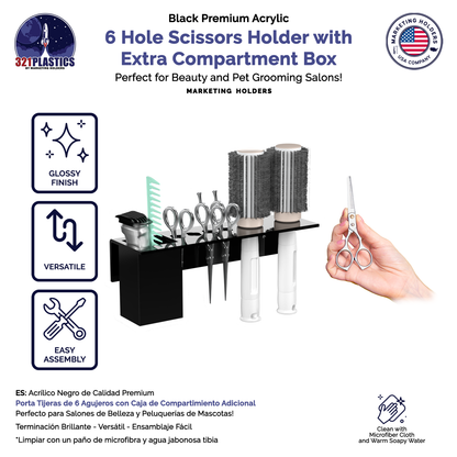 Scissor and Tool Holder Organizer with Hanging Hardware