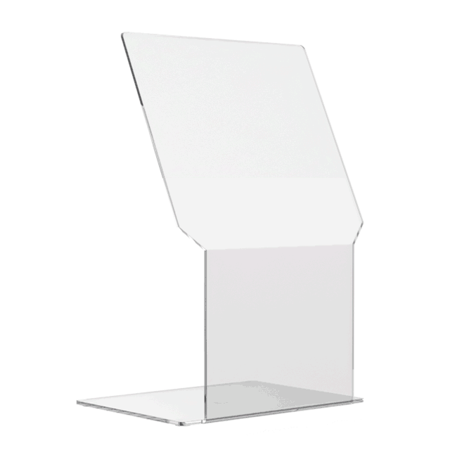 Splash Guard 15"W x 23"H Clear Acrylic Laboratory Shield