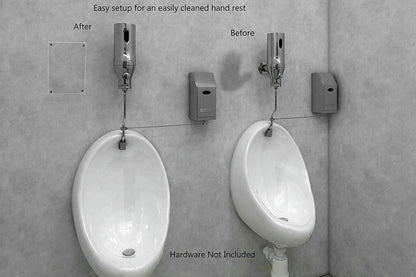 5" x 7" Wall Shield Sanitary Protection Guard with 4 Holes