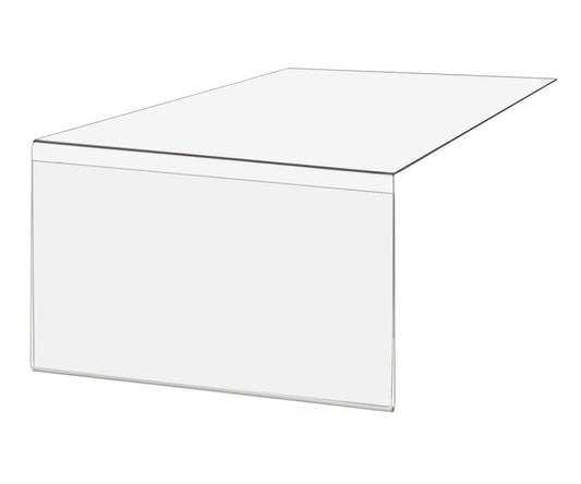 4"W x 2"H Retail Shelf Sign Holder Price Product Clearance Tag