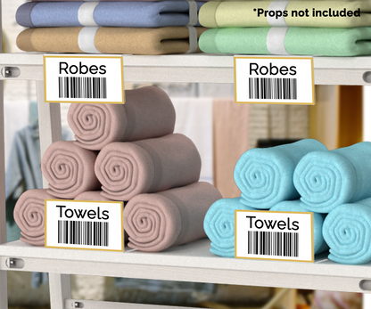 5"W x 3"H Product Info Sign Holder Library Shelf Label Display